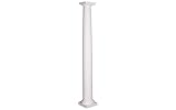 60 in. Polyurethane Decorative Column 7 in. Width, Durable, Lightweight