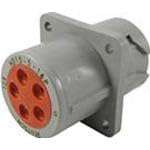 TE Connectivity/Deutsch Automotive, HD10-5-16P-5Pack, Receptacle Connector Square Flange Hd10 Series ARR