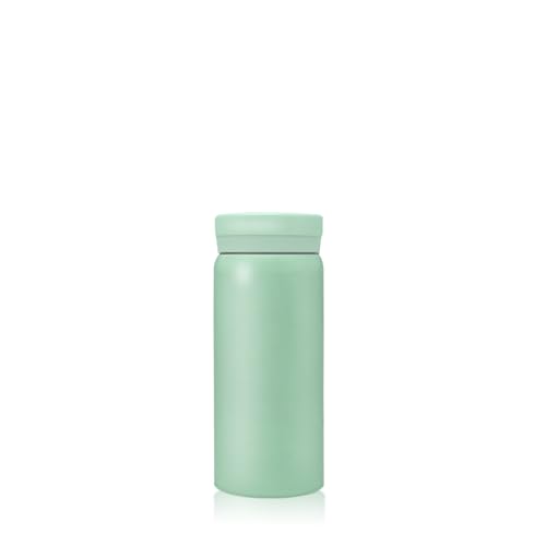Boziee Termo pequeño de acero inoxidable, 200 ml/300 ml, sin BPA, aislado al vacío, mini termo (verde, 200 ml)