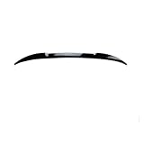 Car Tail Wings Compatible For Bmw X4 G02 2018-2023 M Style Fixed Wind Spoiler Rear Wing Auto Decoration Car Accessories(Gloss Black)