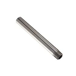 One End Threaded Precision Hollow Linear Shaft 20mmX1000mm 1pc