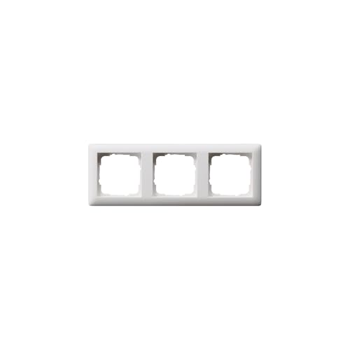 Gira Rahmen 021304 3fach Standard 55 reinweiss matt