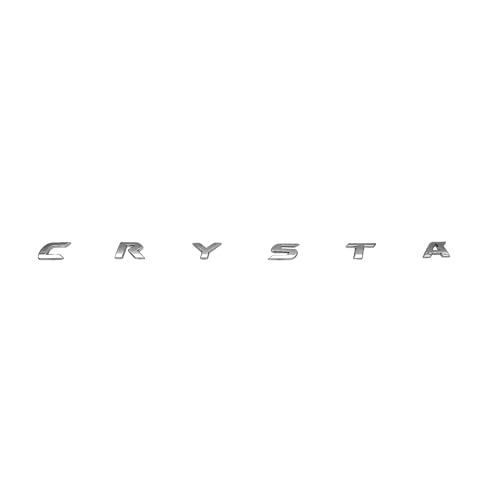 Image of Crysta Self Adhesive | Metal Sticker Logo Badge 3D Emblem Car Sticker