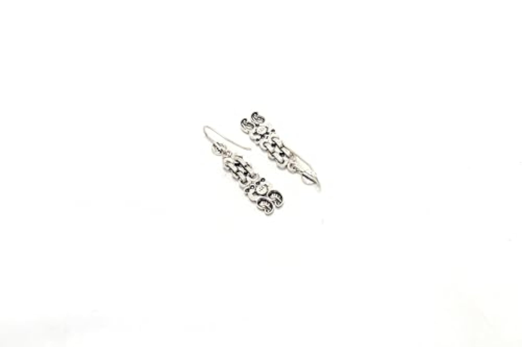 Women's Handmade 925 Sterling Silver Dangle Earrings, Traditional Gift