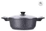 Arthur Martin 20 cm Stockpot with Lid + 2 Handles