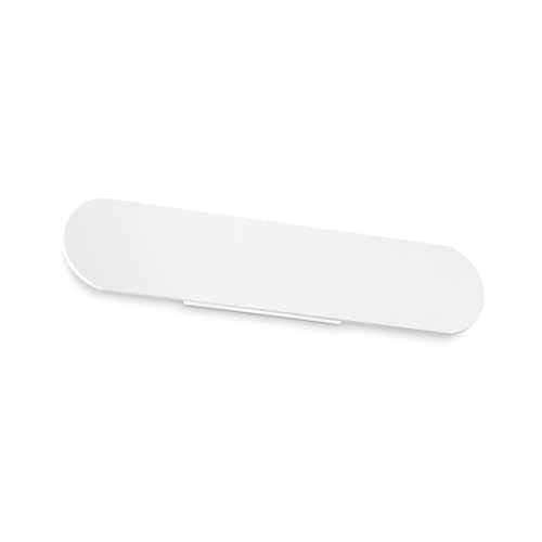 Applique Murale Led Echo Ideal Lux 40cm blanc au design minimaliste épuré