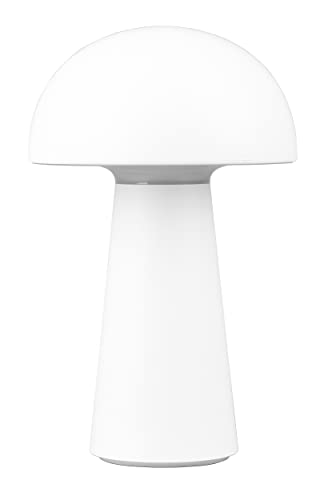 Reality Leuchten LED Außen Tischleuchte Lennon R52176101, Kunststoff weiß, inklusiv 2 Watt LED