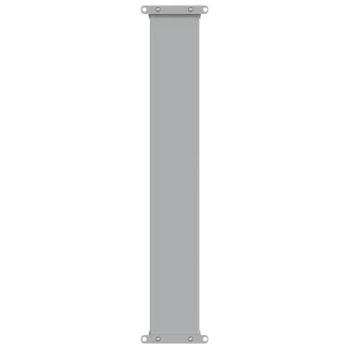 Store latéral de balcon crème pour se protéger du vent et du soleil - 5
