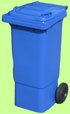 BritishBins BLUE 80 ltr Wheelie Bin