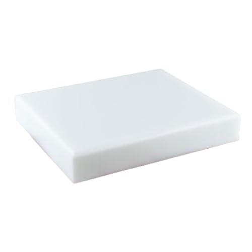 TOPATUPA Tabla Corte Polietileno 5cm espesor Profesional Blanco (50x30x5)