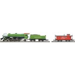  Mini-Club (Märklin Z) 88811 - US-Dampflokomotive mit Schlepptender und Begleitwagen