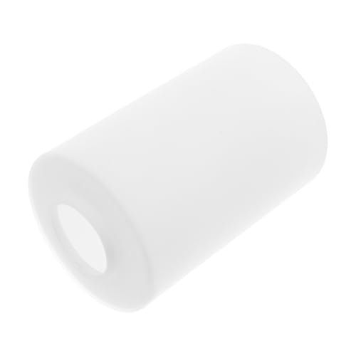 Pantalla de vidrio blanco para lámpara de mesita: cree ambientes acogedores