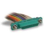 095496-0011, Cable Assembly Hook-up Wire 0.457m 26AWG Micro D-Sub 32 POS PIN Crimp