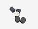 2Pcs For Roland PDX8 PDX6 Replacement Electric Drum Trigger Sponge Foam Cone