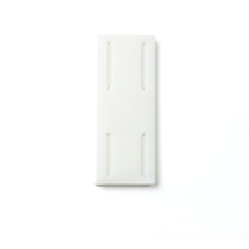 ShanLily Self-Adhesive Desktop Socket Fixer, Adhesive Punch Free Socket Holder Cable Management Punch Free Surge Protector, Desktop Mountable Plug-in Socket Fixer Bracket Stand