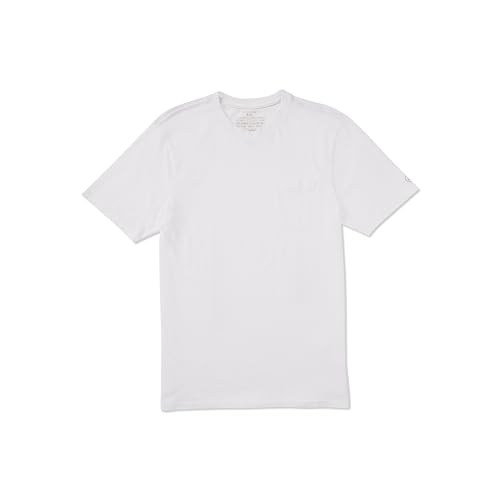 Volcom-Mens-Solid-Stone-Modern-Fit-Short-Sleeve-Tee Volcom Mens Solid Stone Modern Fit Short Sleeve Tee - Image 1