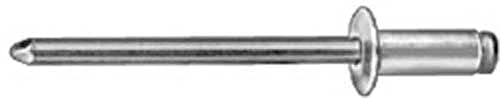 (100) 3/32 All Aluminum Panel Blind Rivets 1/32-1/8 Grip Dome