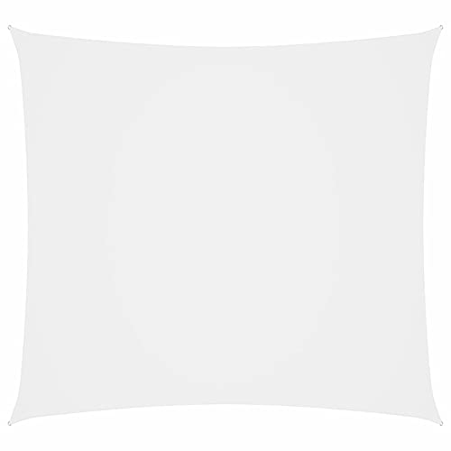 Xichuzi Sonnensegel, Sichtschutz Balkon, Balkon Sonnenschutz, Sonnenschutzsegel,Regenschutz Balkon, Seitenmarkise, Sichtschutz Terrasse, Oxford-Gewebe Rechteckig 2x2,5 m Weiß