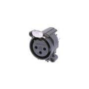 Neutrik Connector, XLR, Jack, 3 Position - NC3FAV2