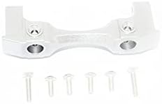 Element Enduro Sendero Trail Truck Upgrade Parts Aluminum Front Bumper Mount - 1Pc Set Silver