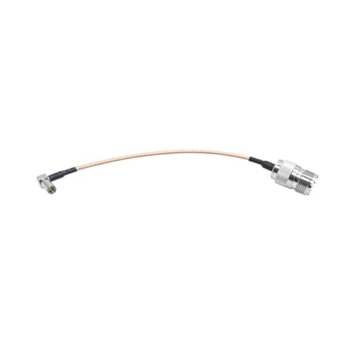 Connecteur UHF femelle RG316 de 17 cm en lot de 5 pièces pour câble coaxial