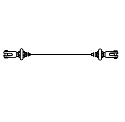BodySolid Strength System Cable de Acero FDPCCA 6845 mm D17DPC miniatura 1