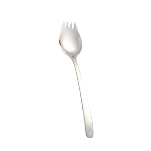 Spork Acciaio Inossidabile Cucchiaio e Pesante Utensile Versatile per Insalate Pasta e Dessert per Uso Facile da