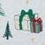 White Holiday Trees