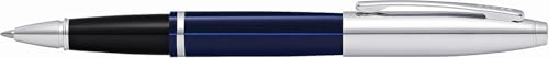 Image of Cross Calais Chrome /Blue Lacquer Rollerball (AT0115S-3)