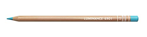 Image of CARAN DACHE LUMINANCE 6901 PORTRAIT SHADES THE MOST LIGHTFAST PERMANENT COLOUR PENCIL EVER DESIGNED. (CHRYSOCOLLA BLUE)