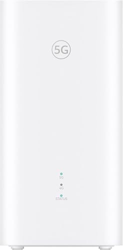 5G CPE 5s, H153, Router SIM 5G, Wi-Fi 6 AX3000, DL 3600 Mbps/UL 500 Mbps, antenna ad alto guadagno a...