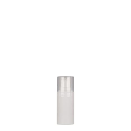 Evita derrames con los dosificadores airless de 15 ml en plástico PP blanco con cierre 3