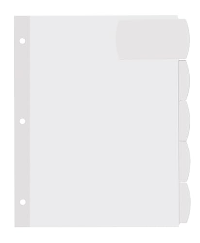 Intercalaires imprimables Avery Big Tab avec onglets faciles à décoller - 2