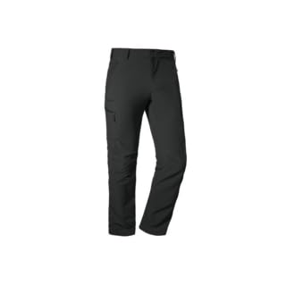 Schöffel Herren Pants Folkstone, leichte Wanderhose mit Stretch-Material, robuste Outdoor Hose mit sportlichem Schnitt, asphalt, 56