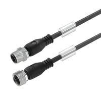 Câble raccordement M12 Weidmüller 1906300880 de 8,80m pour rallonger les liaisons de capteurs