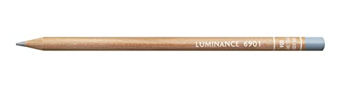 Image of CARAN DACHE LUMINANCE 6901 THE MOST LIGHTFAST PERMANENT COLOUR PENCIL EVER DESIGNED FOR PROFESSIONAL ARTIST (STEEL GREY)