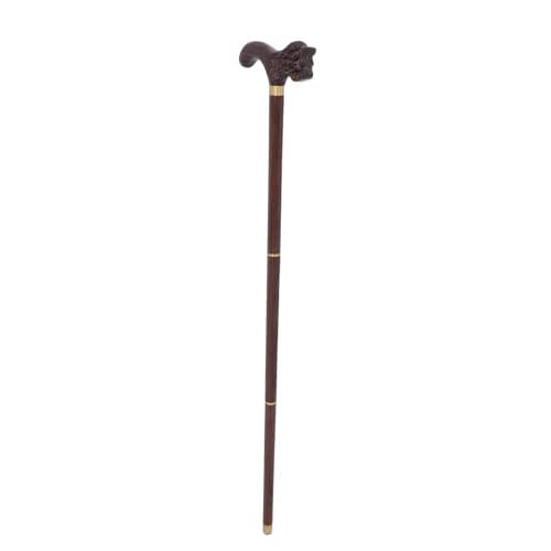 Canne de marche en bois dragon pour soulager les articulations