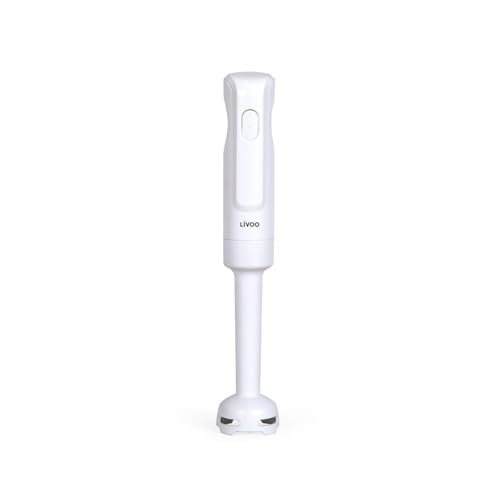 Livoo DOP213N - Batidora de inmersión (300 W, 2 cuchillas, 1 velocidad, 19000 rpm)