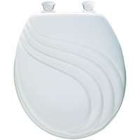 27EC-000 Toilet Seat Round Swirl White