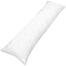 Cuscino per dormire laterale 40 x 145 - Cuscino per il corpo Cuscino comfort Cuscino per dormire per adulti Bianco