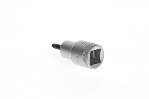 GEDORE Screwdriver bit socket Torx, Short, T25, AF 4.43 mm, 1/2" 12.5 mm, Screwdriver bit socket, Tool, ITX 19 T25 - Image 2