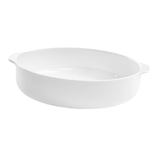 VINTORKY placa binaural pizza pan fruit bowl baking tray planchas de asar horneado rectangular Pasteles cuenco para mezclar condimentos Utensilios para hornear de cerámica del hotel