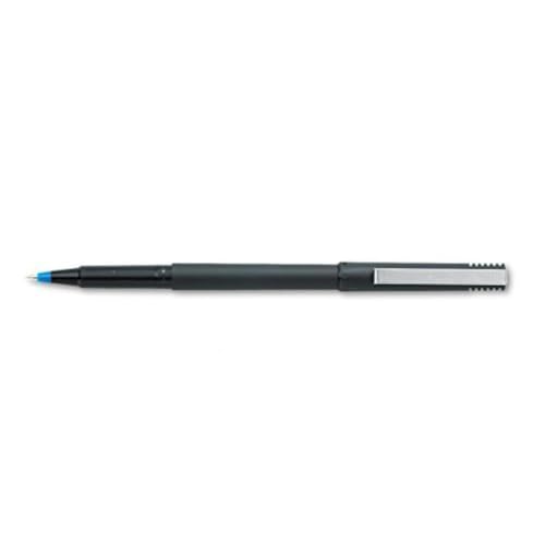Stylos roller uni-ball encre bleue pointe fine 0,50 mm lot de 48 fournitures de bureau