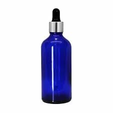 50ml - 25psc Blue Glass Bottle with Silver ring, Black Silicone Teat, Dropper, and Plug for Essential Oils, DIY skin care, Multipurpose Bottle for Home and Travel Purposes-image-14