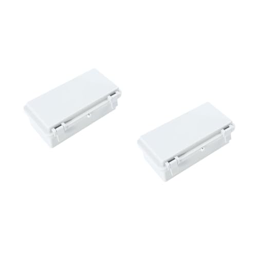 jojofuny 2pièces Boîte De Jonction Électrique Étanche Pour Câbles Boîtier De Connexion Extérieur Robuste Avec Verrouillage Pour Équipement Électrique Intérieur Et Extérieur