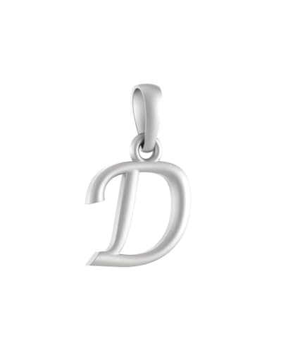 Pendentif alphabet argent 925 Mtrolls 5,5g collier personnalisé