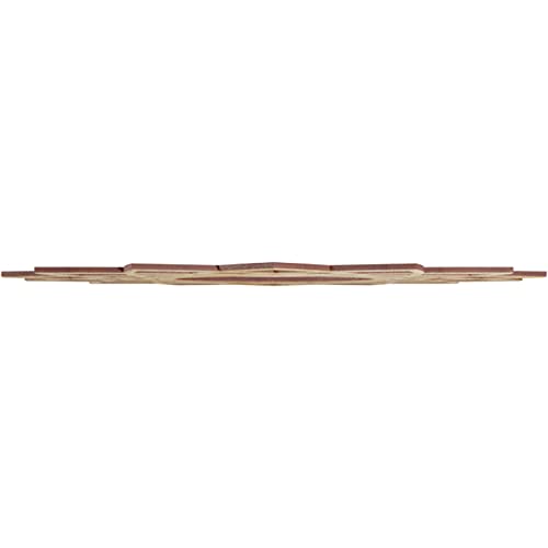 Image of Ekena Millwork 22 inchOD x 8 1 /2 inchID x 1 /4 inchT Eleanor Wood Fretwork Pierced Ceiling Medallion, Hickory