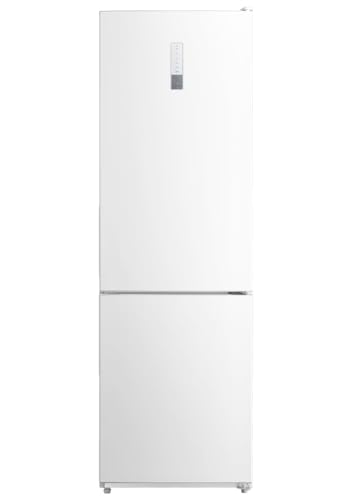 Teka - Frigorífico con congelador inferior, motor inverter y display en puerta. 188x60 cm - Modelo NFL 355 WH