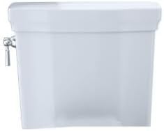 Promenade II 1.28 gpf Single Flush Toilet Tank for Close Coupled Toilet, Left-Hand Trip Lever (Cotton White)