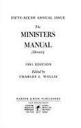 Hardcover The Minister's Manual (Doran's) 1981 Edition Book